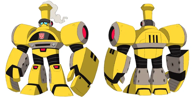 Tweaking my yellow oven man + alt mode (1/2) 