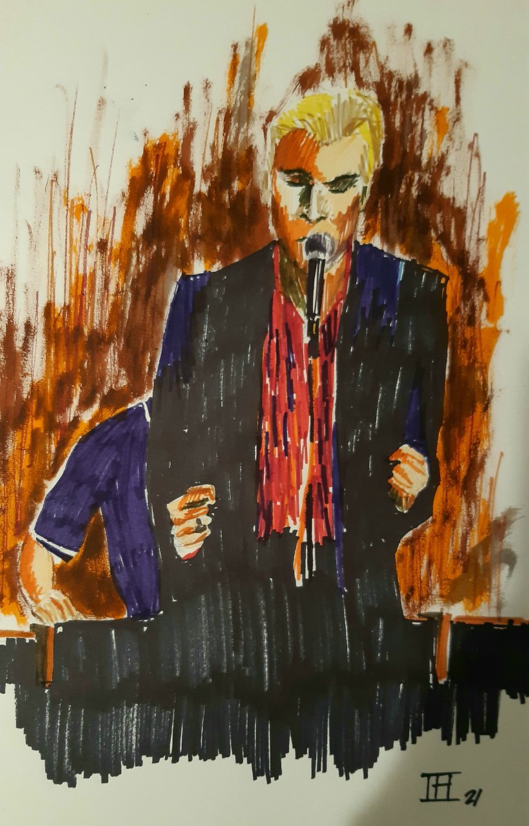 stivi's tweet photo. Alex Cameron. Lápiz y rotuladores.
#drawing #illustration #markers #dibujo #ilustración #rotuladores #alexcameron #art #music #analogic #creative #drawingaugust #freestyle https://t.co/s3xucibCPJ