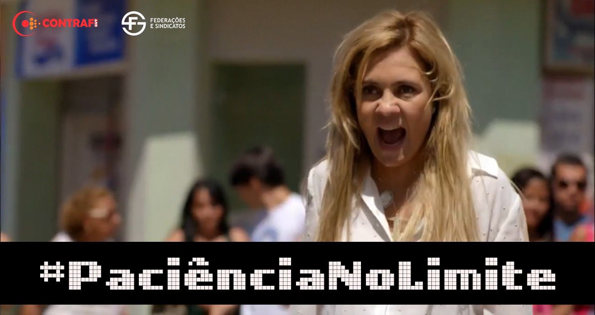 BancariosPatos's tweet photo. Não vem com propostinha, não, Fenaban! O bancário quer proposta decente! #PaciênciaNoLimite @FEBRABAN https://t.co/Xc5lqkWhBi