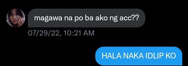 hello gusto ko din ishare yung experience ko abt kay yuan nag rp din sya sakin july 29,nag dm sya sakin if free pa daw yung ulzng fc (ibang acc gamit nya) and he did the same thing tinanong nya ako kung pwede na daw ba gumawa ng acc wala pa akong sinasabi sakanya nun ++