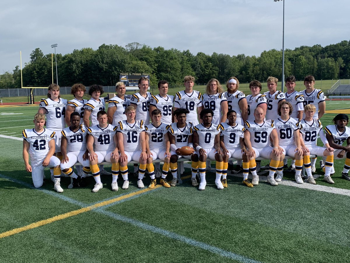 ENNJohnLydic's tweet photo. Allegheny media day. Gators a week away from beginning their return to @PAC_Athletics @AlleghenyFB https://t.co/wFkpQkeuRL