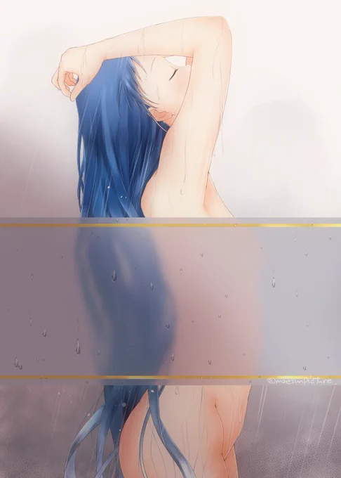 #自分の好きなキャラ一人の画像を四枚貼る 五月雨ちゃん推し。 