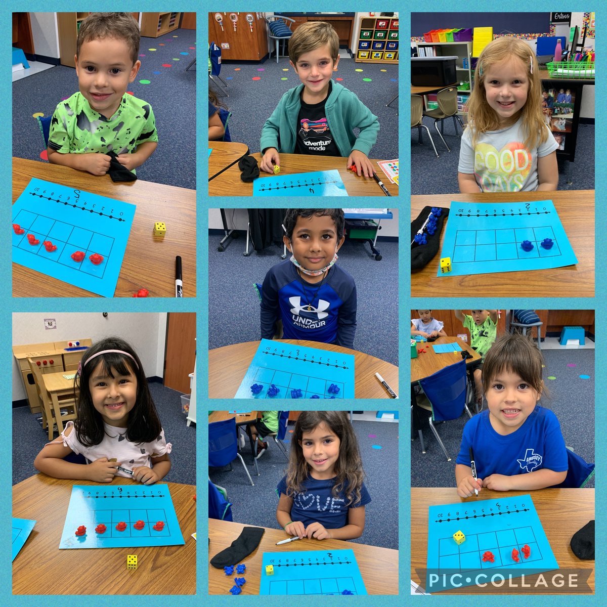 I can show numbers in so many ways!! #kindergartenmath