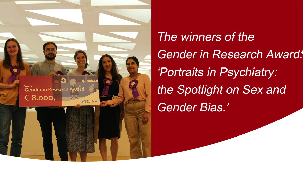 ZonMw's tweet photo. Time flies when you are learning about sex and gender! De Gender in Research workshop in samenwerking met het @ErasmusMC is succesvol afgerond. ZonMw feliciteert de winnaars van 2022: ‘Portraits in Psychiatry’.

#summerschool #sekseengenderinresearch https://t.co/R9uKnqmK0G