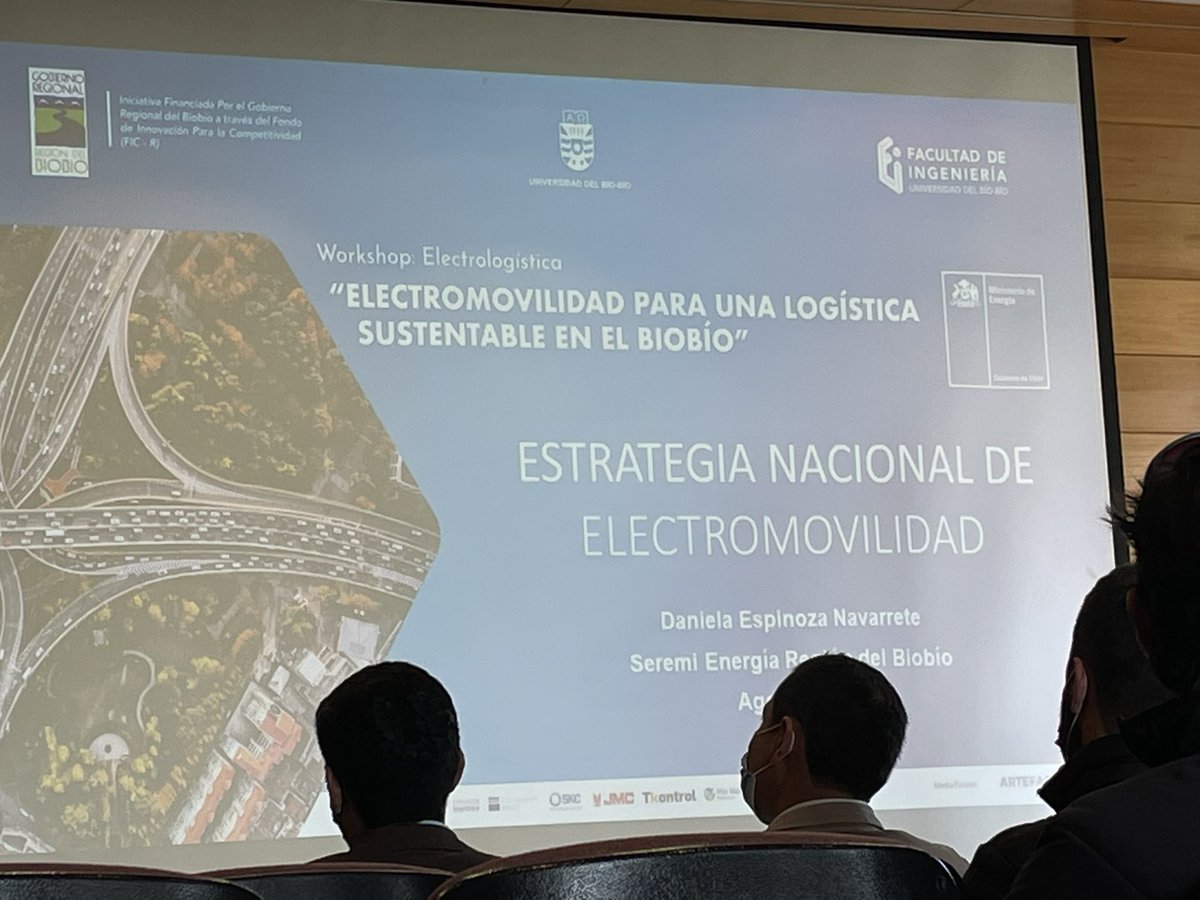 t_rlopezg's tweet photo. En Workshop "ELECTROMOVILIDAD PARA UNA LOGÍSTICA
SUSTENTABLE EN EL BIOBÍO" #ubiobio https://t.co/nxtgXk2X6h