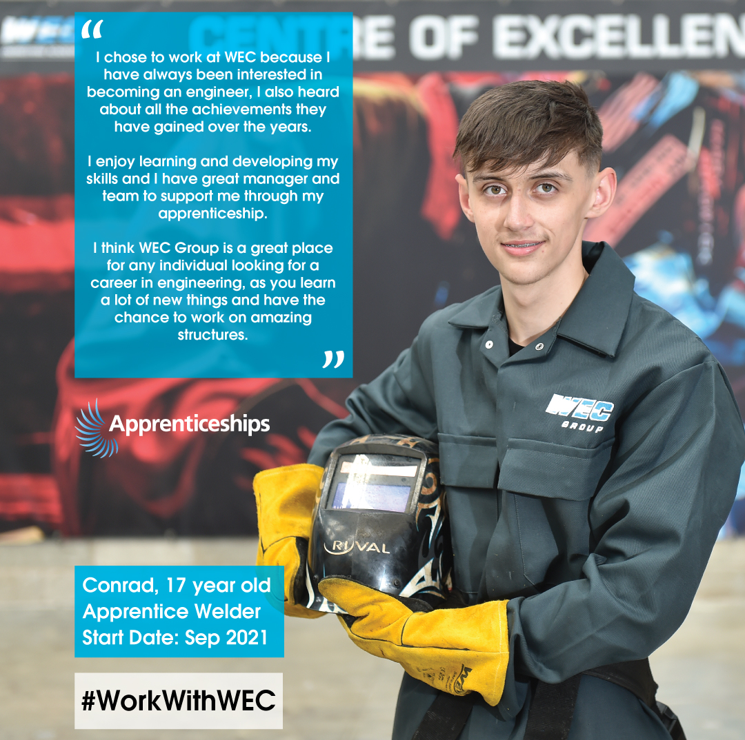 wecgroupltd's tweet image. Unsure which path to follow after receiving your GCSE results? We’ve asked some of our first year apprentices to share their experience of why they chose to join WEC Group as an apprentice!

If you&apos;re interested, apply now!⬇

wec-group.com/apprenticeship…

#WorkWithWEC #JobsForLife