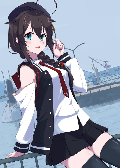 #自分の好きなキャラ一人の画像を四枚貼る 時雨!!!!好きだぁぁぁぁッ!!!!! 