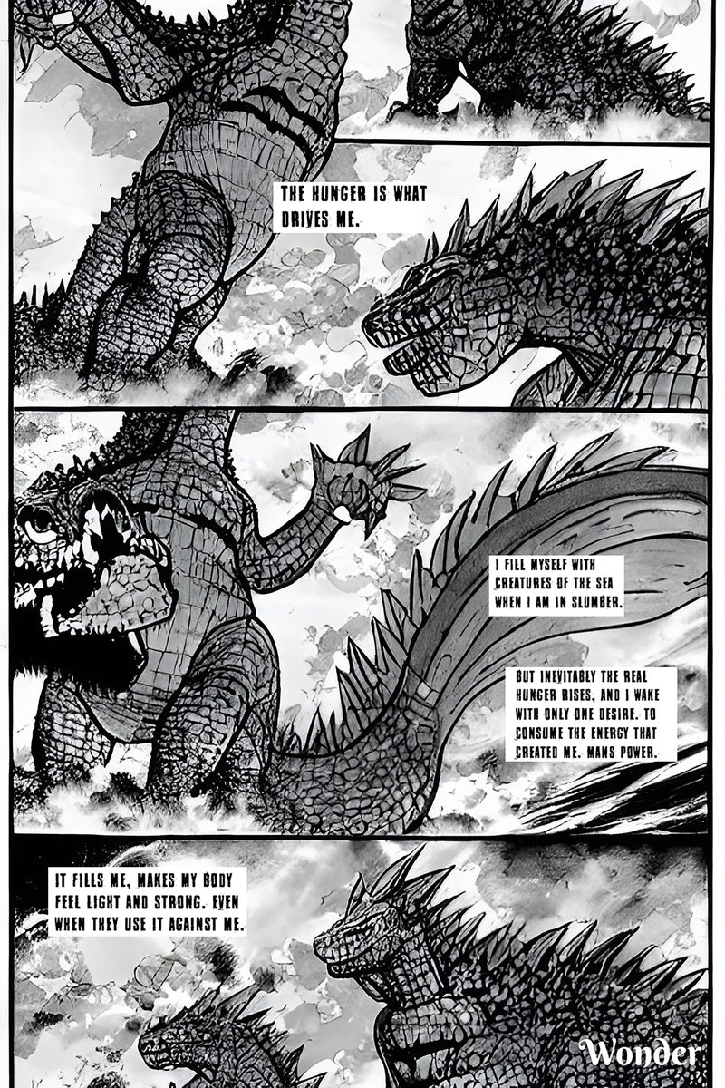 tracymorse2010's tweet photo. "Vortex: Godzilla" Part 2. https://t.co/LcsK2PfCK3