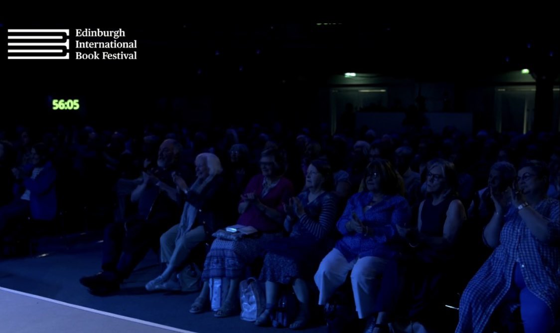 NicolaMRoy's tweet photo. Something different.1st time as an interviewer @edbookfest &amp; broadcast across the world!😬

Couldn’t have been paired with anyone better-my pal #LizLochhead to celebrate her 50th anniversary of Memo for Spring
FASCINATING &amp; 😂 Lochhead chat
Catch it here👇
https://t.co/3GCvRDadxH https://t.co/hhhP6rVQ2y