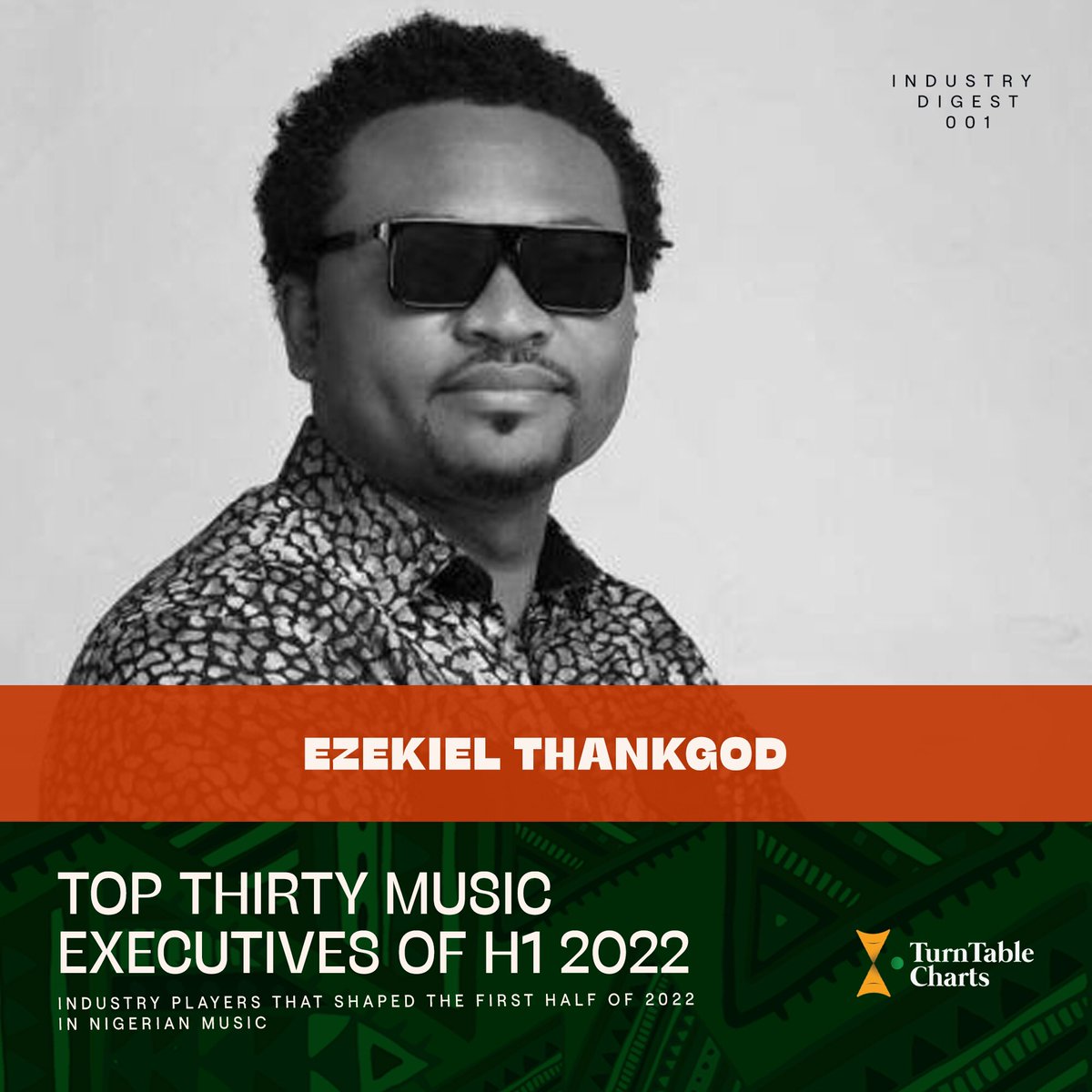 TurntableCharts's tweet photo. Meet the #TurnTablePowerList of H1 2022 in Nigerian music 

— Ezekiel Thankgod (@EeZeeTee)
— Addy Awofisayo (@AddyAwo)
— Titi Adesanya (@missadesanya) 

See full list here https://t.co/ljbH6hkCnP https://t.co/gss8kDHggg