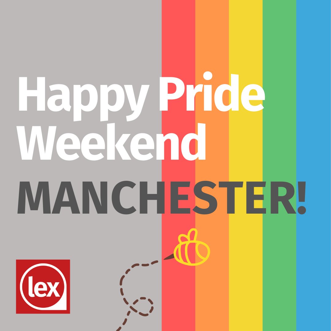 Wishing everyone a lovely bank holiday, and Manchester Pride weekend! 🌈

Our offices close at 4pm today, and re-open on Tuesday 30th August at 9am

#manchester #bankholiday #mcr #manchesterpride #prideweekend #local