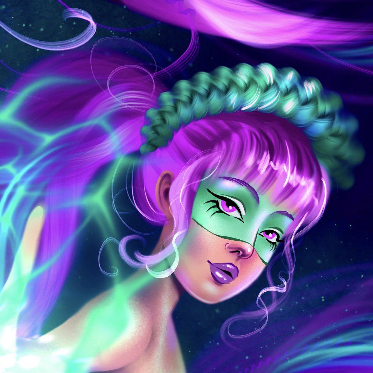 Katerinika_'s tweet photo. My incomparable Shayori is still single 😢. She is waiting for her owner. 

I really like the detail in art. Take a close look at these fragments. 

💜 0.1 eth
Art is available on #opensea
Link 👇🏻
#nft #NFTCommunity #nftart https://t.co/IR9AJEokVH