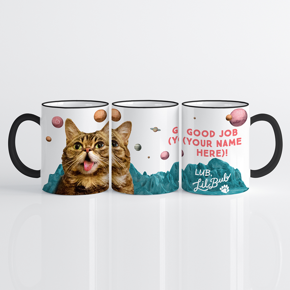 It's now possible to get both get a personalized BUB Mug that benefits special needs pets AND meet BUB's protege, The Mysterious Mister Marbles in Denver - mailchi.mp/lilbub/persona…