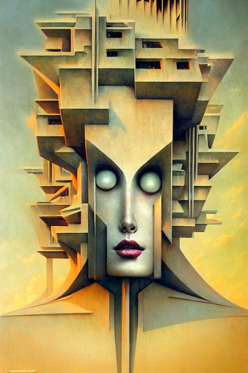 GM! 

MY new followers may not know due to my constant experimentations but merging architecture with the human form and creating anthropomorphic architectural pieces is my primary style! So back to fundamentals! 
#nftart #NFTs