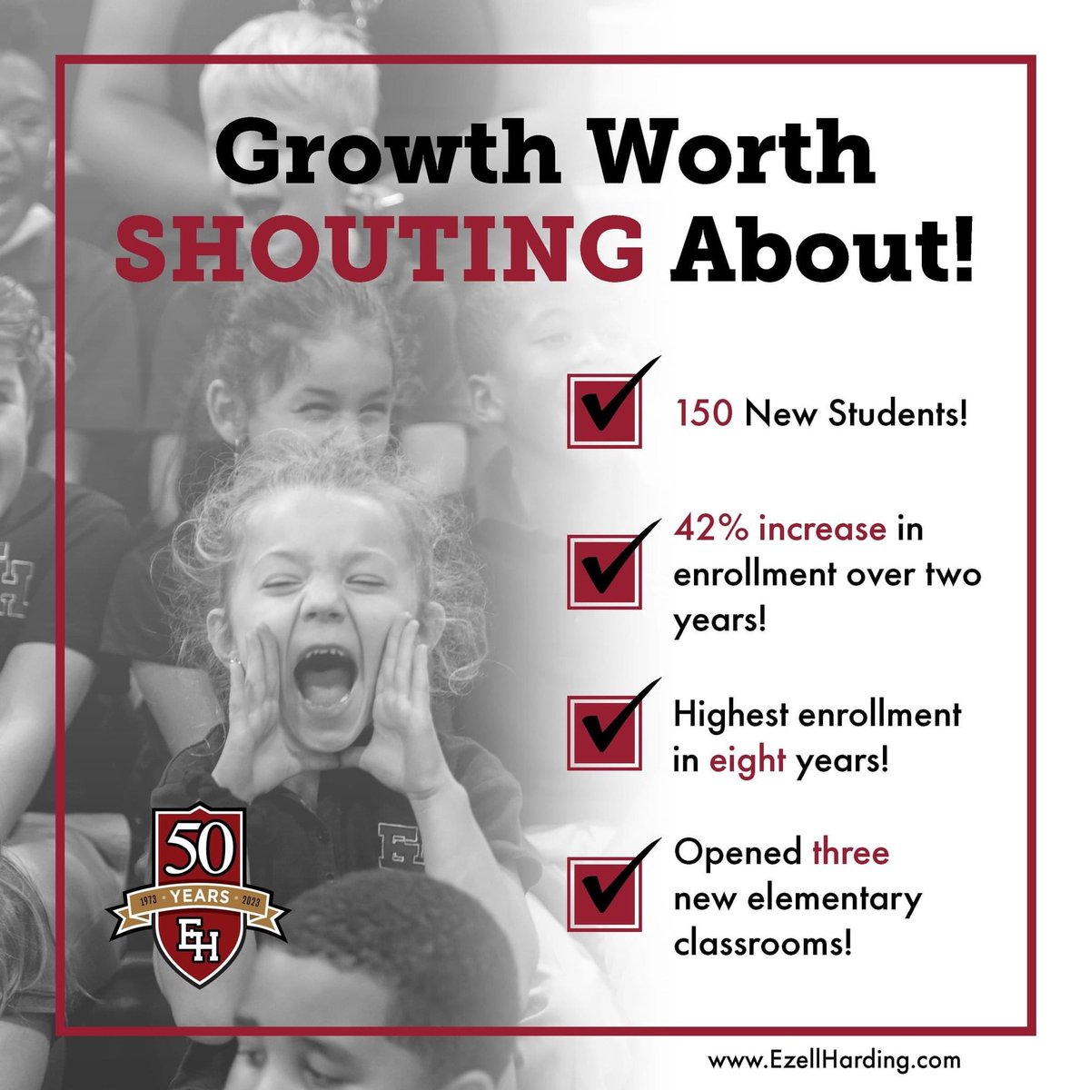 Still accepting applications for this school year! Register for a tour at ow.ly/wY7550FlfHP.