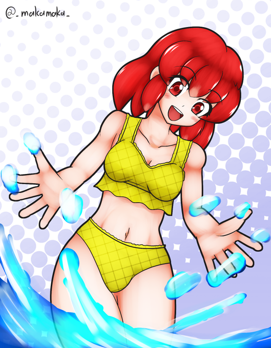 8月のうちにうちの子水着をフレイヤで 