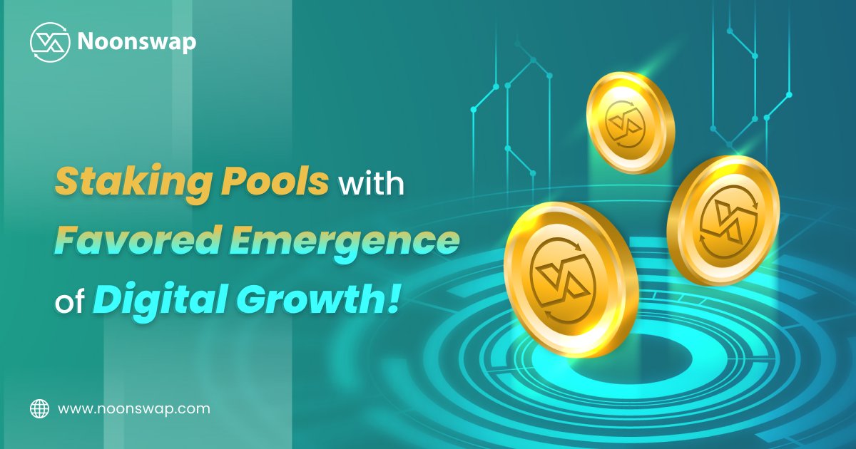 Decentralized protocols are considered as leading ways to get the emerging digital growth by adopting the benefits of staking pools.
 
Join Telegram:t.me/NoonSwap
Visit: noonswap.com

#Noonswap #SwapExchange #Dexprotocols #BSC #Ethereum #Noonx #NoonDex