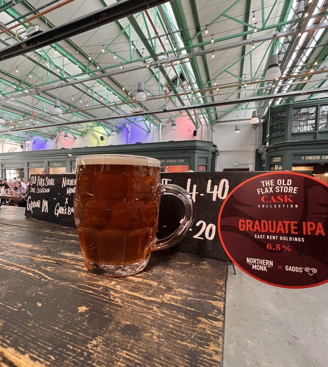 More?

Pouring now on cask from @NMBCo and <a href="/RamsgateBrewery/">Ramsgate Brewery</a> 

Proper piney, malty IPA. A true gem in todays hazy climate