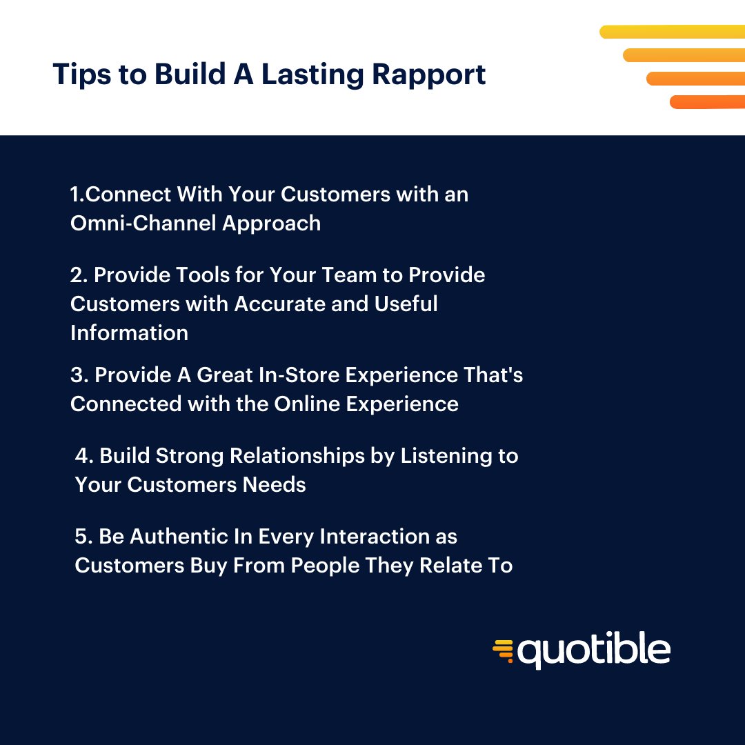 Build a relationship that is everlasting with your clients by providing thoughtful impressions throughout the car buying experience. Learn how Quotible can help build rapport with your audiences by scheduling a demo today. 

#AutoIndustry #AutomotiveDaily #DigitalRetail