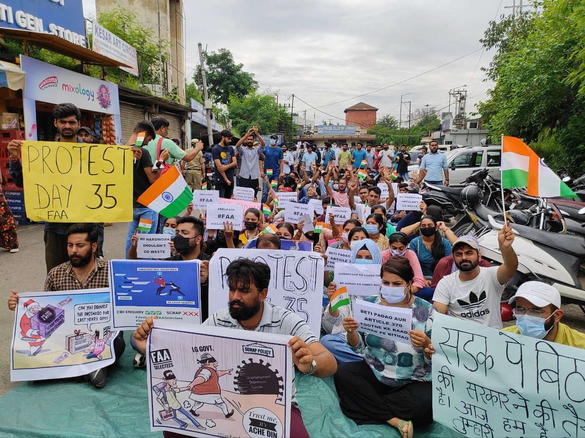 NikhilH83096195's tweet photo. @Kirti_Dubey07 @OfficeOfLGJandK @MirwaizKashmir #JusticeForFAASelectees
#JusticeForFAAMeritoriousCandidates https://t.co/Mrfxb94Jge
