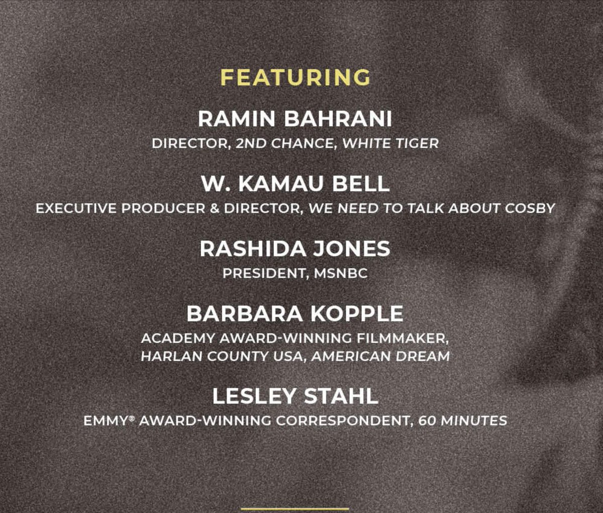 87thStCreative's tweet photo. Amazing day, attended @Showtime TRUTH SEEKER SUMMIT. Enjoyed seeing @60minutes Liz Stahl get an award + great panel with @fullfrontalsamb, @soledadobrien, @chrisreddis &amp; engaging interviews with #documentarian Barbara Koppel, @wkamaubell &amp; more! #femalefilmmakerfriday #nonfiction https://t.co/NJgc3BQZnV