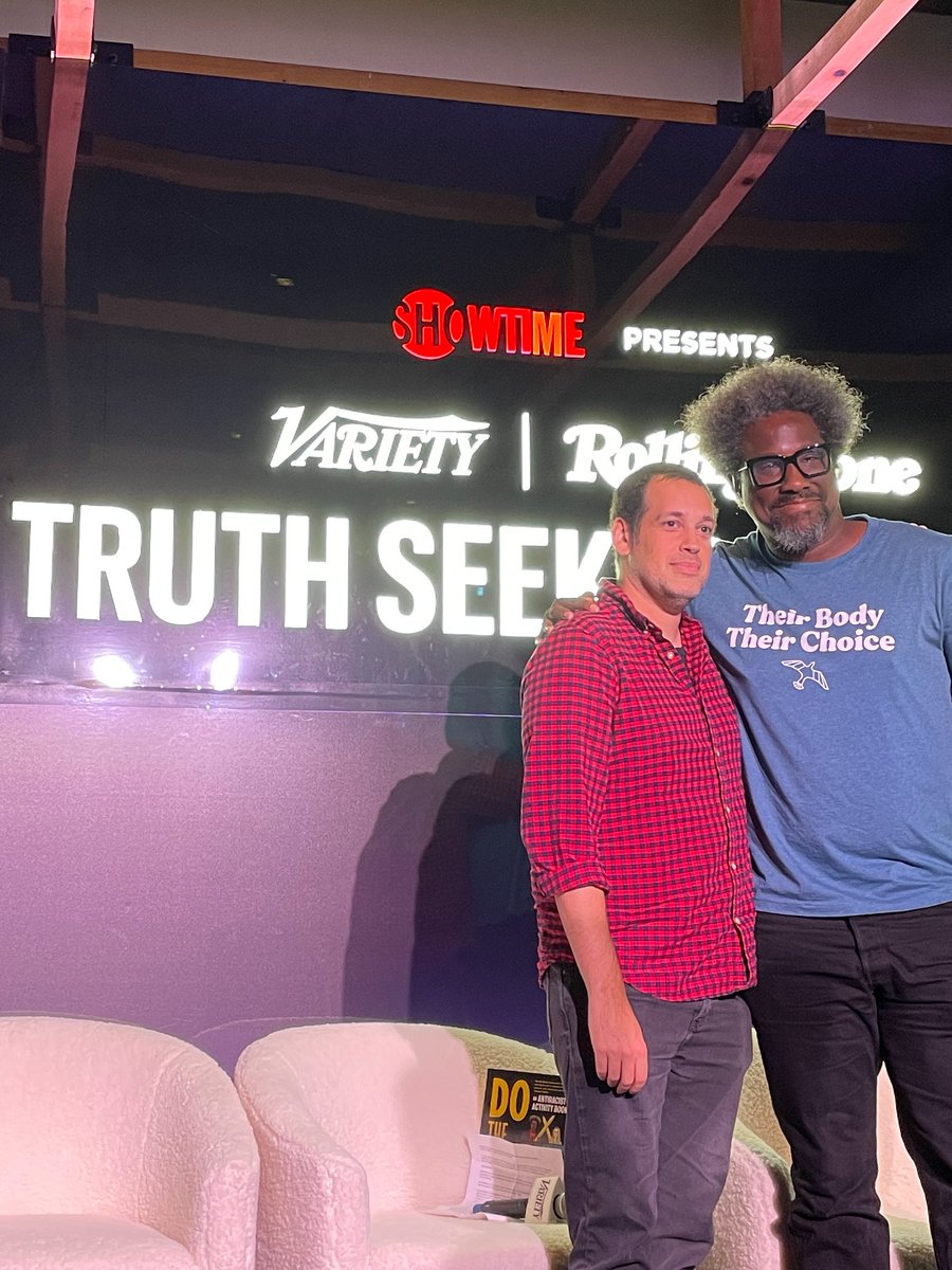 87thStCreative's tweet photo. Amazing day, attended @Showtime TRUTH SEEKER SUMMIT. Enjoyed seeing @60minutes Liz Stahl get an award + great panel with @fullfrontalsamb, @soledadobrien, @chrisreddis &amp; engaging interviews with #documentarian Barbara Koppel, @wkamaubell &amp; more! #femalefilmmakerfriday #nonfiction https://t.co/NJgc3BQZnV