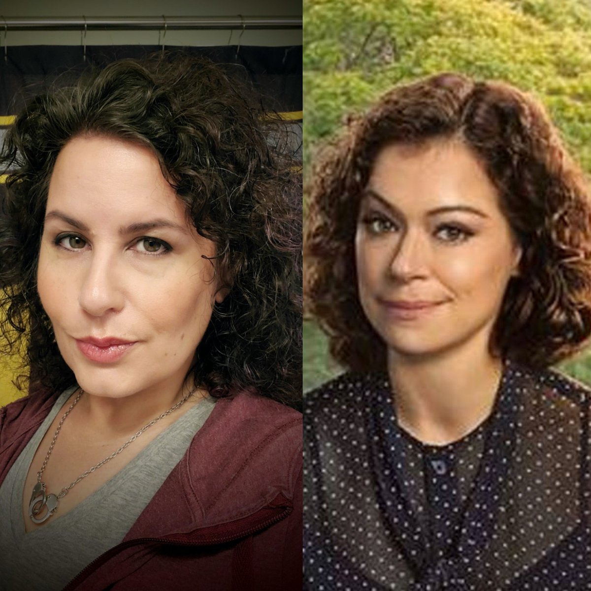 AnnaWriter's tweet image. In today's adventures of the hair doing what it wants... I'm feeling very Jennifer Walters: Attorney at Law.

#HairVibes #SheHulk