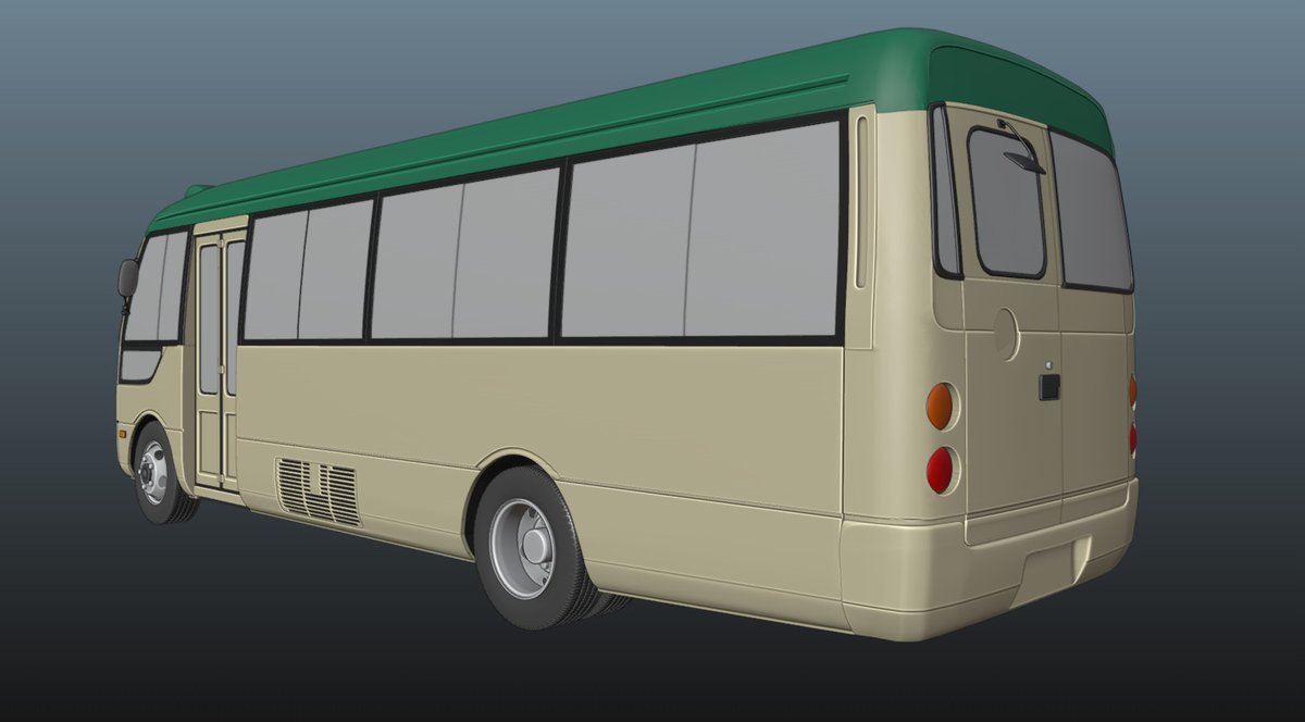 xteam507's tweet photo. mitsubishi rosa hong kong 3d model https://t.co/MhL79Vy3jb