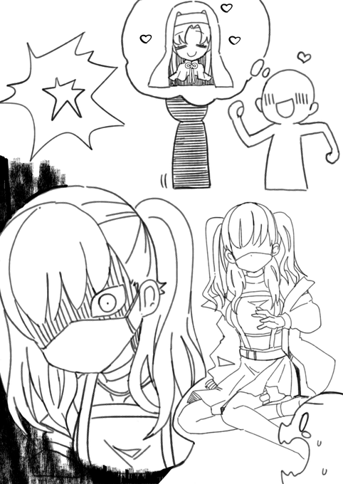 #描いたよクレアさん 
🫣 