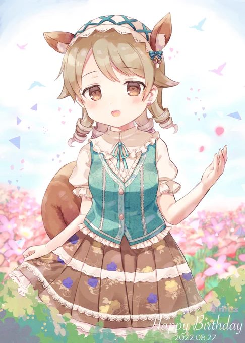 乃々ちゃんお誕生日おめでとう!生まれてきてくれてありがとう。これからも優しく穏やかに過ごしてね大好き!#森久保乃々生誕祭2022 