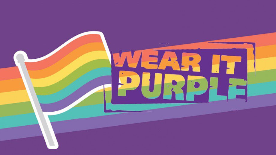 TheTransSpace's tweet image. Today is Wear It Purple Day!
Wear purple to celebrate diversity and Youth from the LGBTIQA+ community.