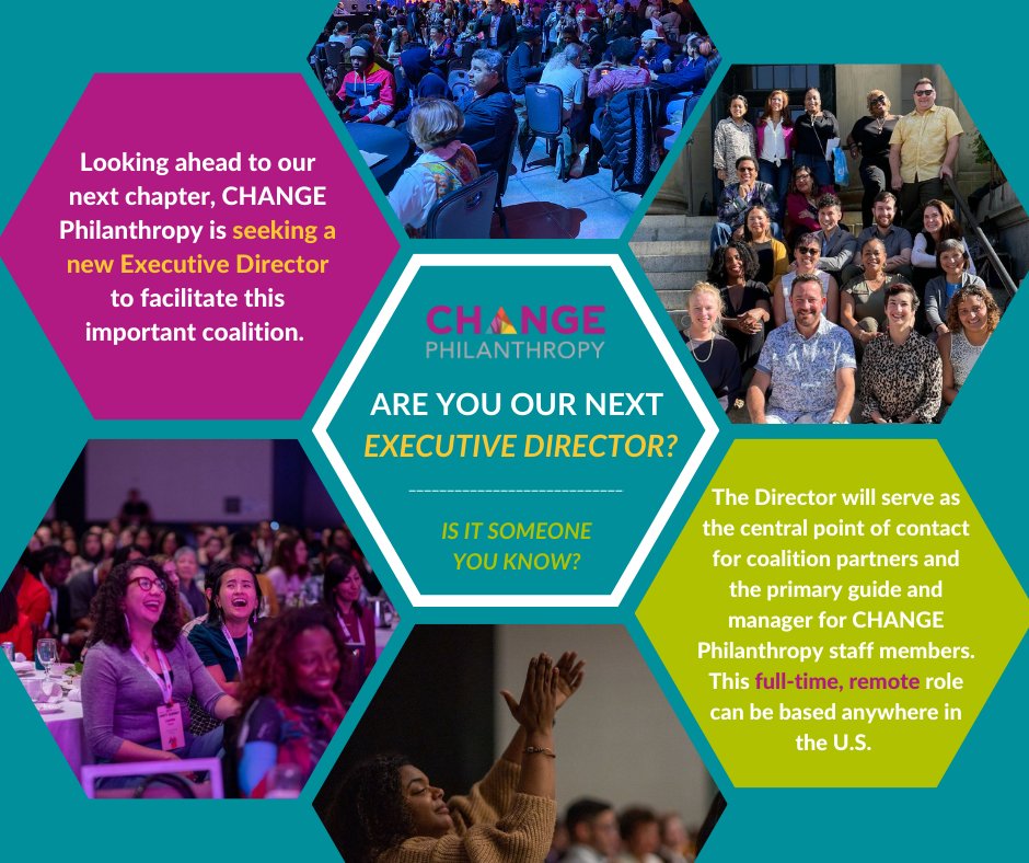 Looking ahead to our next chapter, CHANGE Philanthropy seeks a visionary servant-leader to facilitate this important coalition as its next Executive Director. Learn more about the position, &amp; share with your networks. axistalentpartners.applytojob.com/apply/cjg0M31W…