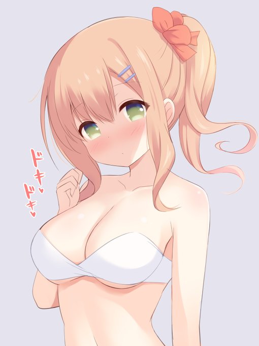 清瀬せんせーに抱きついたのを思い出して恥ずかしくなってきた特典水着の栄依子ちゃん。
#スロウスタート 