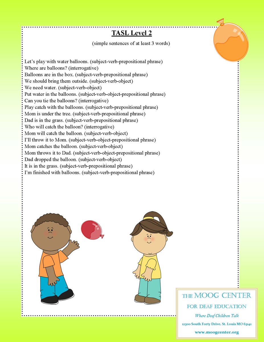 MoogCenter's tweet photo. The forecast this weekend calls for the perfect weather for trying out our August #ActivityoftheMonth: Playing with Water Balloons! This activity has sample language based on your child’s individual level of language development. See all 5 levels here: https://t.co/vPtvOY7cgG https://t.co/Ub9MXYfak6