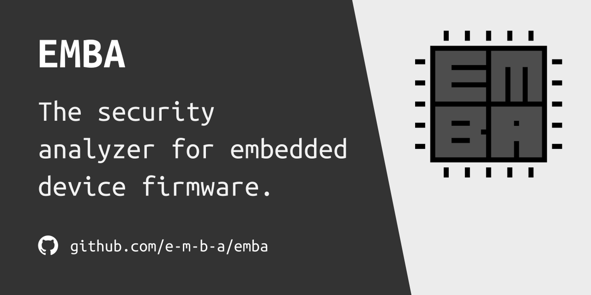 ptracesecurity's tweet image. Welcome to the wiki of EMBA  github.com/e-m-b-a/emba/w…  #Pentesting #CyberSecurity #Infosec