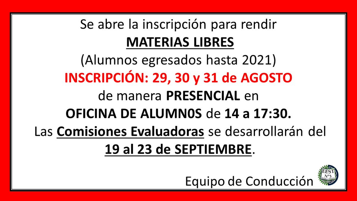 EEST3DFSGP's tweet photo. No te duermas!!!!! https://t.co/47O173LgUH