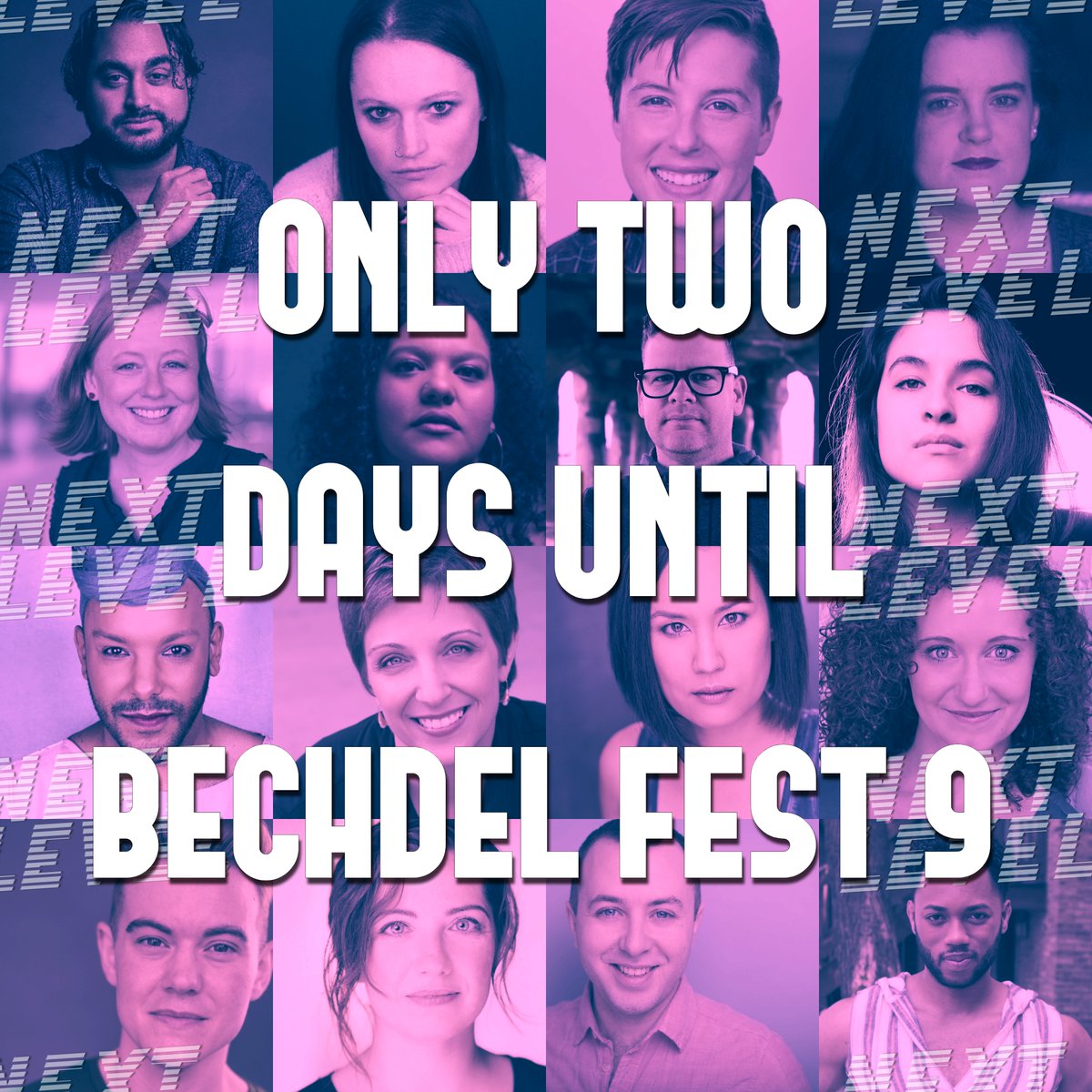 ✌️ TWO DAYS MORE // The wait is nearly over! The 9th rendition of Broken Nose's BECHDEL FEST opens in just *two days!* 

Grab your #PayWhatYouCan 🎟 now at 🔗BrokenNoseTheatre.com! 

#BrokenNoseTheatre #ChicagoTheatre #BechdelFest