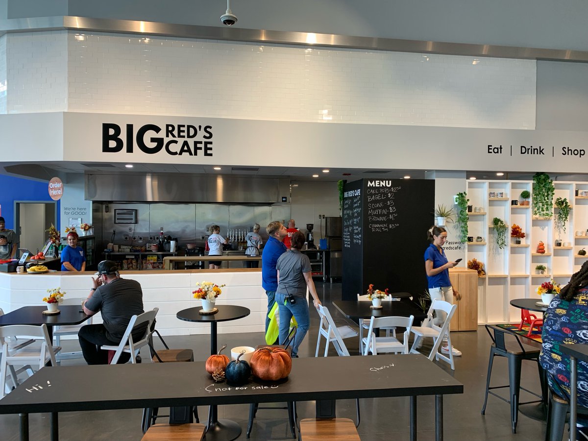 🎉 Our new and improved Shelby store is open! Come check out the new HUGE store at 1005 East Dixon Boulevard. The store features a tech section, café in partnership with Big Red's Café, and a rentable community room. We’re so excited to be a part of the Shelby community!