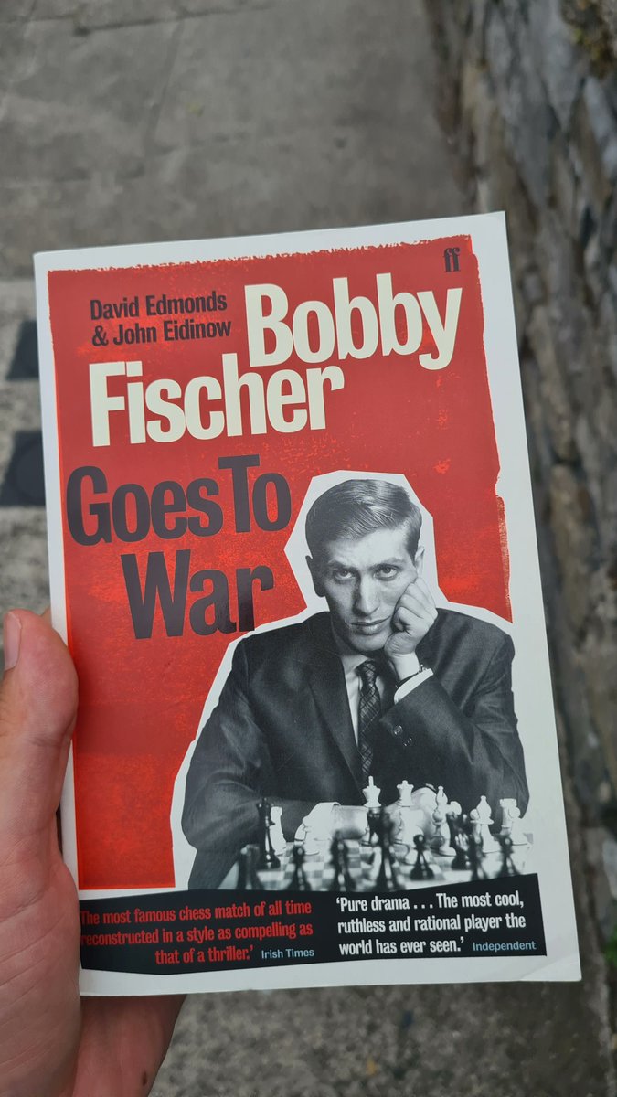 chessvillant's tweet photo. Found this in my local charity shop, have any #chesspunks read it? https://t.co/FT3KkS9O12