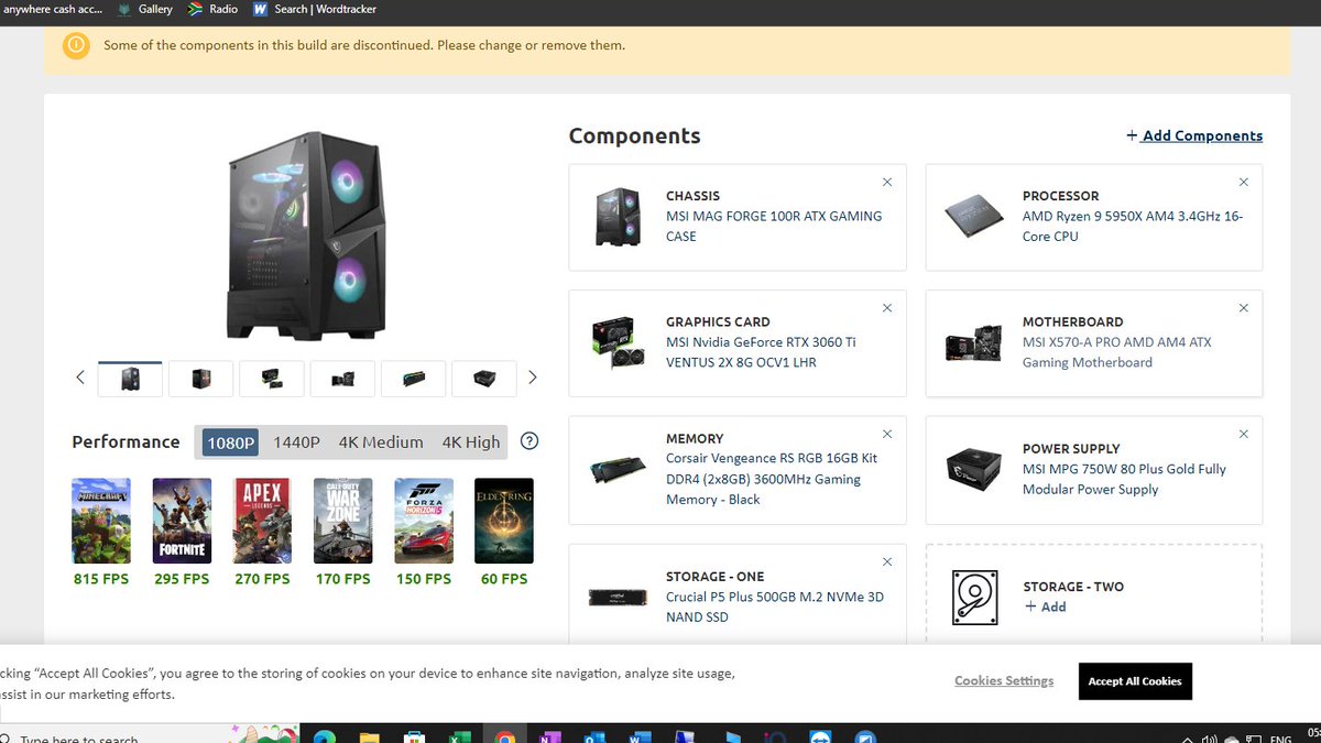 ItsDonovanDS's tweet photo. Its my time:) new PC!๐ฏ๏ธ๐ฏ๏ธ๐ฏ๏ธ minecraft at 815 frames will be future craft:)
@GrantHinds
@PCBuilderZA
@ComputerManiaSA
#AMD #PCBUILDER #PCBUILDERZA https://t.co/hMy8bpz8Zu