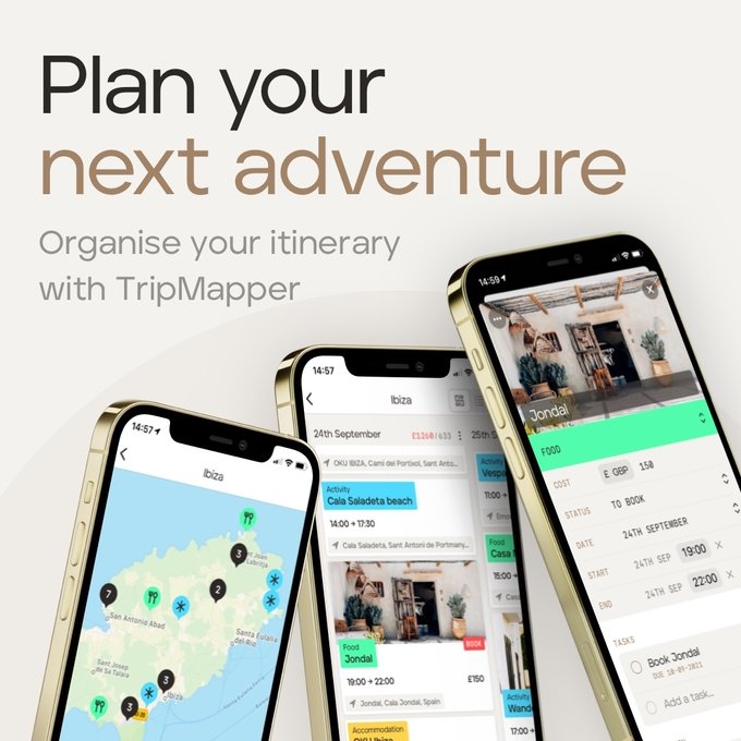 TripMapper tweet media