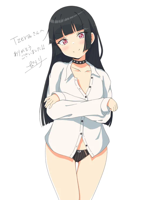 skebで描かせていただいたOC 