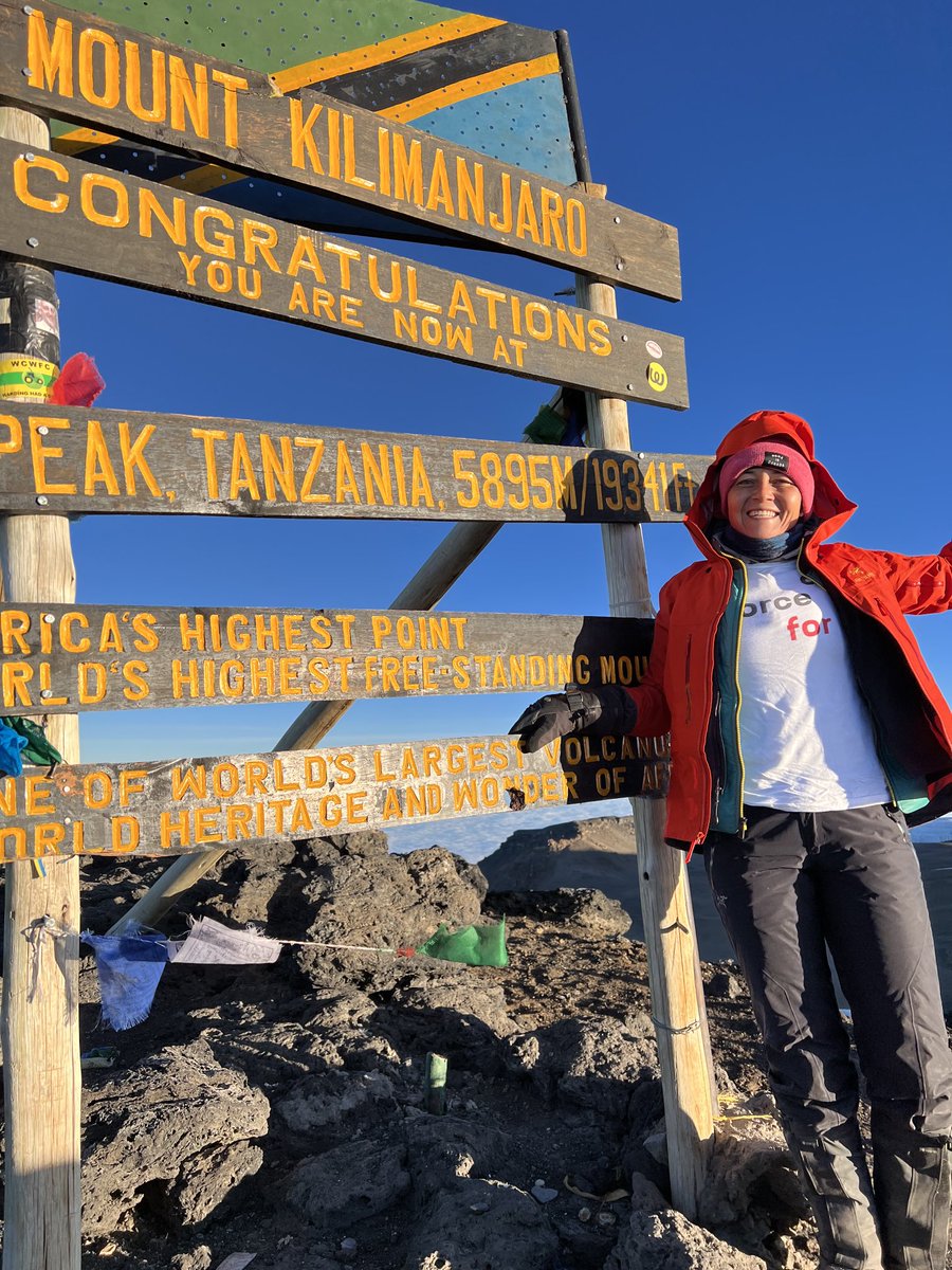 mikayamamoto11's tweet image. Got to the top of Kilimanjaro! Definitely took all the mental force I could muster to battle the altitude effects to do so. A Force for Determination. Thank you @F5 for the chance to get outside and do this. #bef5 #AForceFor
