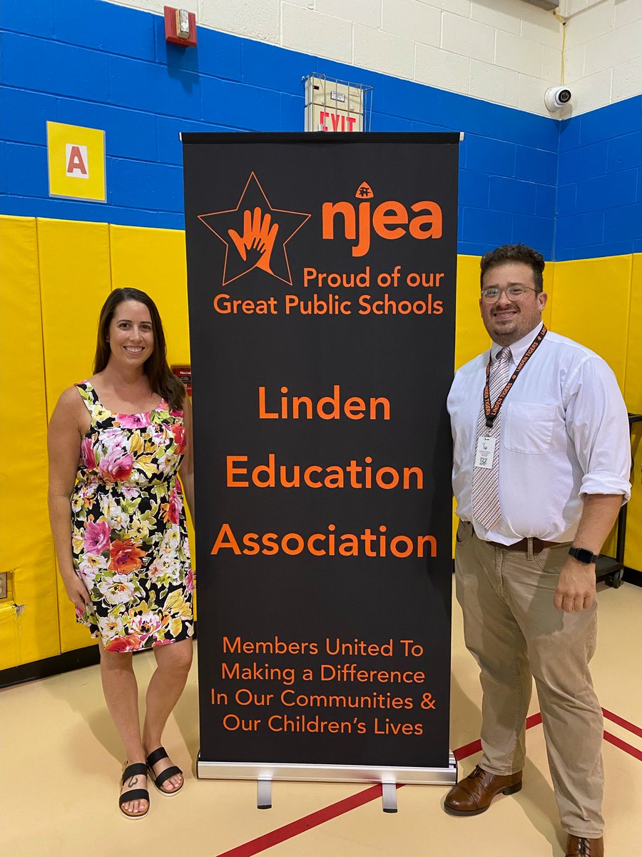 This week we welcomed new staff into this wonderful association! <a href="/LEASSN/">Linden Ed Assn.</a> <a href="/NJEA/">NJEA</a>