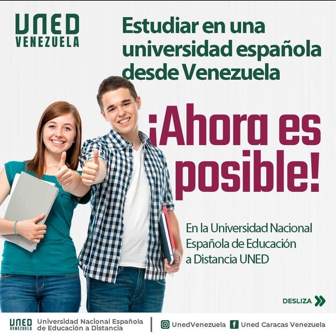 ConsEspCaracas's tweet photo. 2/3 Para tener información de las próximas jornadas ingresa en nuestra página web oficial https://t.co/5EmVvi0khE
#EstudiaEnLaUNED #UNEDVenezuela #unedseadaptaati #unedinternacional #SomosUNED #uned2030 #uned50 #estudiaenespaña🇪🇦 #agenda2030 #unedcontigo #venezuela🇻🇪️ https://t.co/mVk5obwM7S