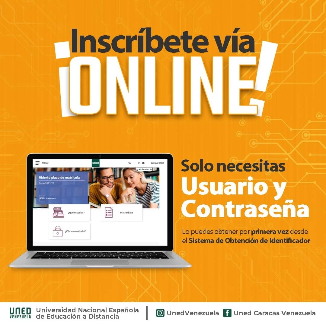 ConsEspCaracas's tweet photo. 3/3 Te animamos a consultar las oportunidades que te ofrece la UNED:
https://t.co/u3GhRdCxko
#SomosUNED #unedcontigo #unedvenezuela🇻🇪 https://t.co/evn52xMaEn