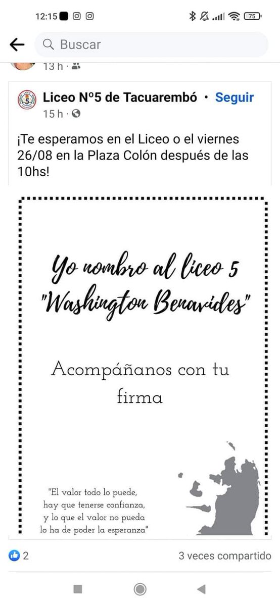 luiscapelli1's tweet photo. Por el alerta Meteorológico, se están recibiendo las firmas, en el local del Liceo 5, hasta la #16horas https://t.co/LEDBlRla3g