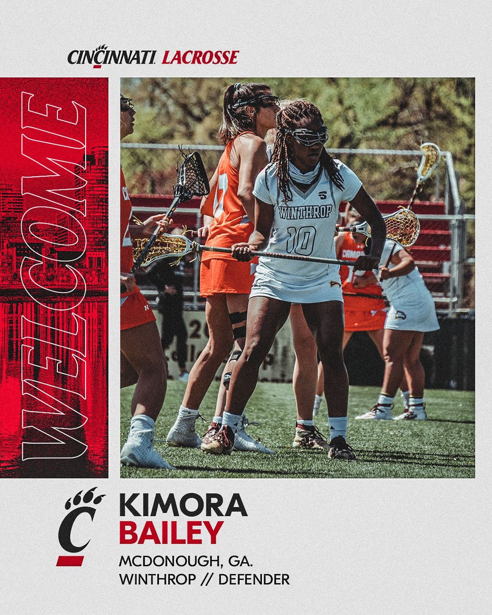 Let's all welcome <a href="/kimoraleighh/">Kimora Leigh Bailey</a> to the #Bearcats! 🎉