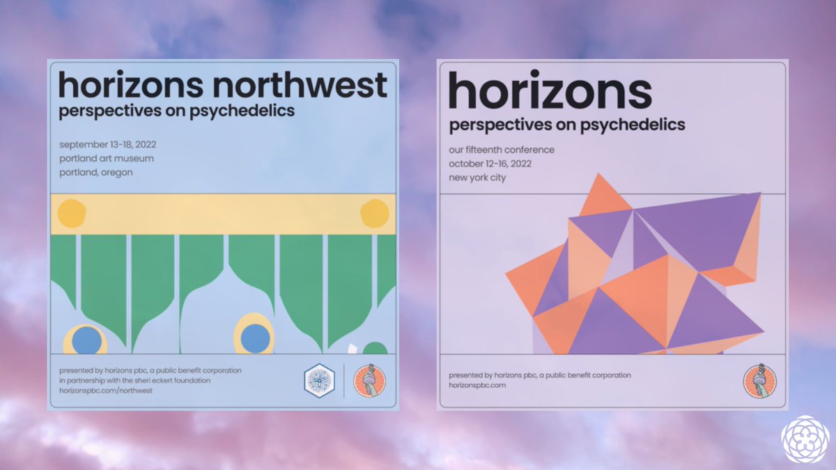 #Horizons PBC has led the way in bringing #psychedelic minds together in NYC since 2007. This year, they go coast-to-coast, debuting Horizons NW in Portland, OR from Sept. 15th to 18th. 

Get your tickets now at HorizonsPBC.com for both of these truly amazing events!