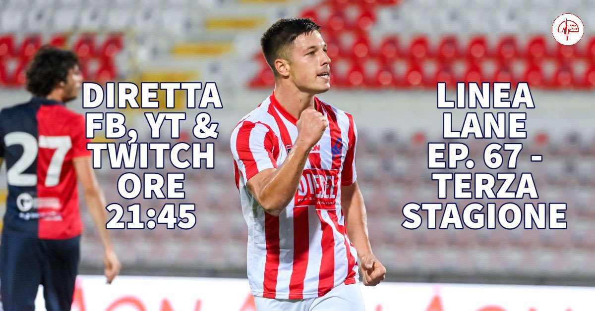 LineaLane's tweet image. Linea Lane sta per tornare, siamo quasi al via della terza stagione🥳
Ci vediamo in Live lunedì 29 agosto alle 21.45 
Parleremo di mercato, programma di quest’anno e vi daremo anche qualche novità 😉
Ci vediamo lunedì! #forzalane